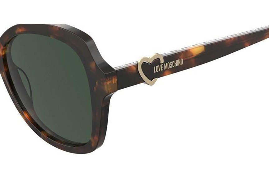 Zonnebril Love Moschino MOL059/S 05L/QT Cat Eye Havana