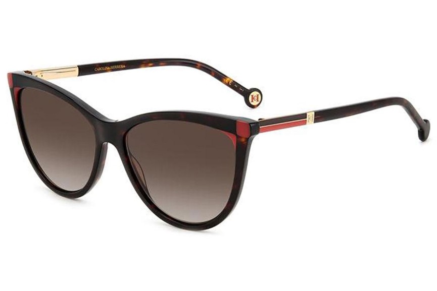 Zonnebril Carolina Herrera HER0141/S O63/HA Cat Eye Havana