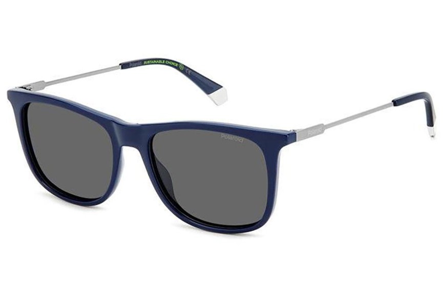 Zonnebril Polaroid PLD4145/S/X PJP/M9 Polarized Vierkant Blauw