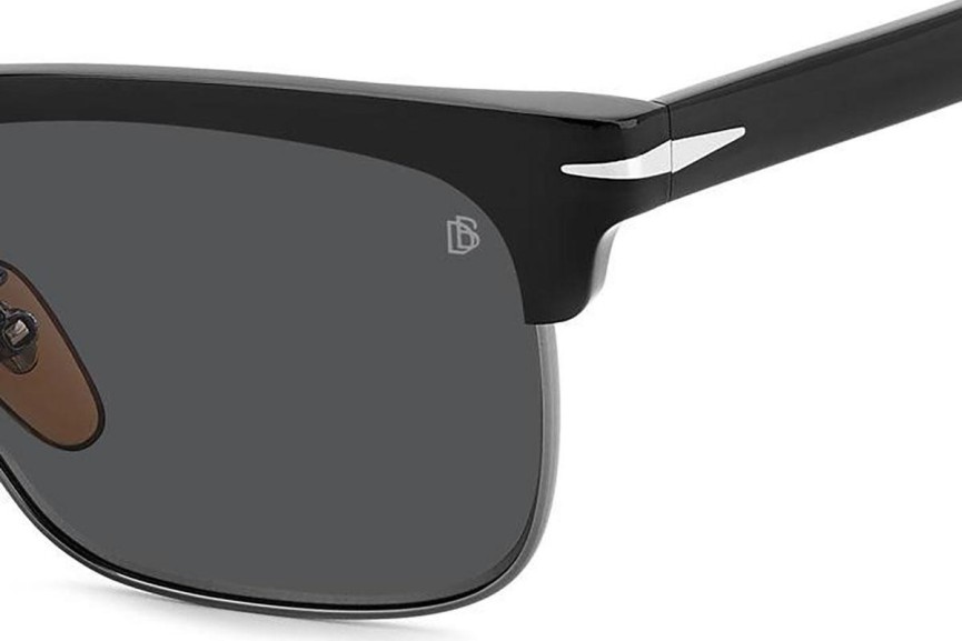 Zonnebril David Beckham DB1119/G/S ANS/M9 Polarized Browline Zwart