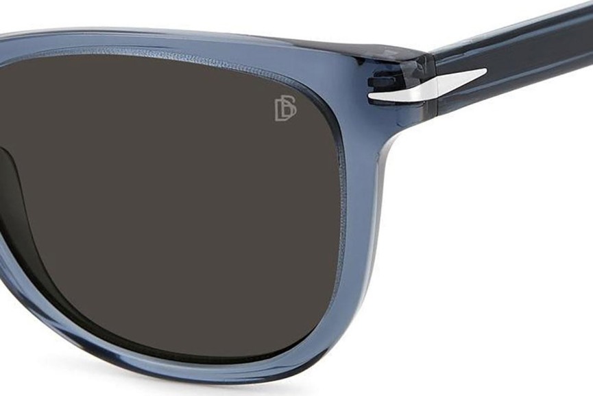 Zonnebril David Beckham DB1113/S PJP/IR Vierkant Blauw