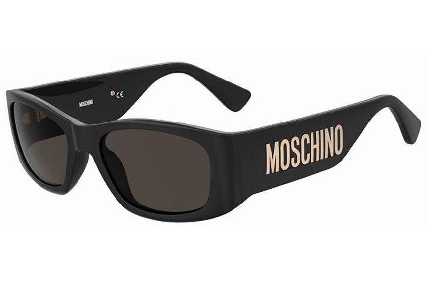 Zonnebril Moschino MOS145/S 807/IR Rechthoekige Zwart