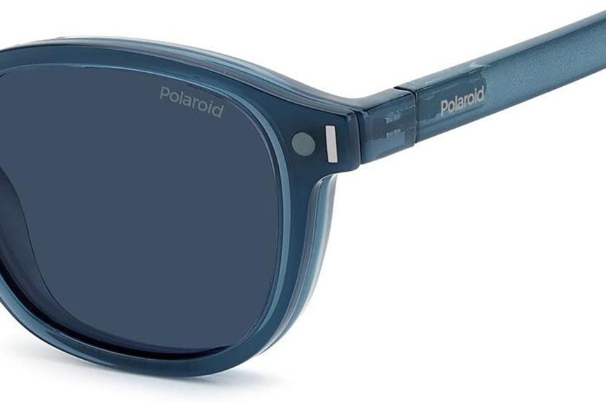 Brillen Polaroid PLD6203/CS PJP/C3 Polarized Vierkant Blauw