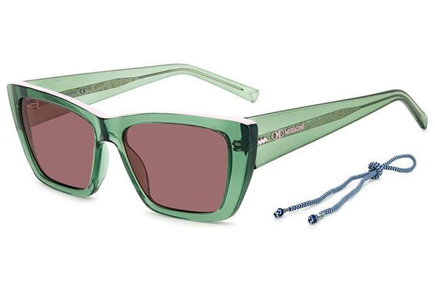 Zonnebril M Missoni MMI0131/S 1ED/4S Cat Eye Groen