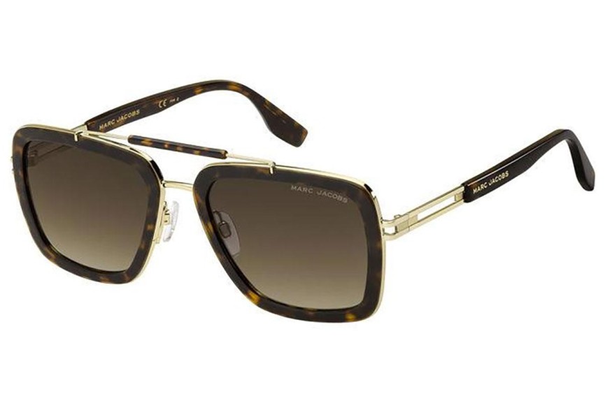 Zonnebril Marc Jacobs MARC674/S 086/HA Vierkant Havana