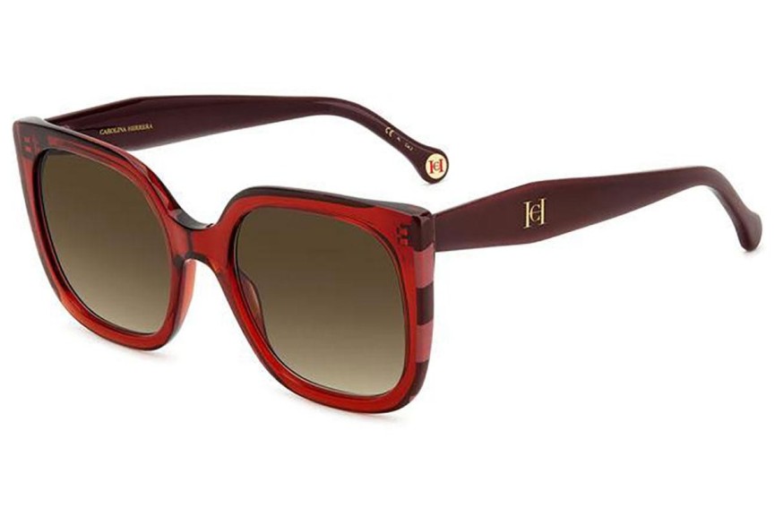 Zonnebril Carolina Herrera HER0128/S C8C/HA Vierkant Rood