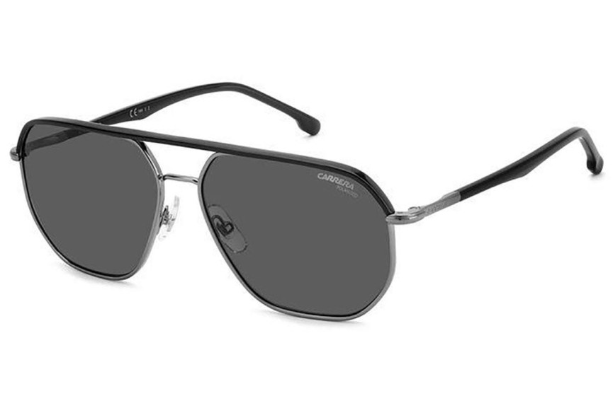 Zonnebril Carrera CARRERA304/S KJ1/M9 Polarized Pilot Zilver