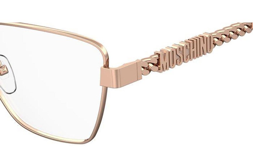 Brillen Moschino MOS620 DDB Vierkant Goud