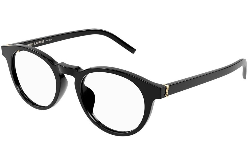 Brillen Saint Laurent SLM122/F 001 Ronde Zwart