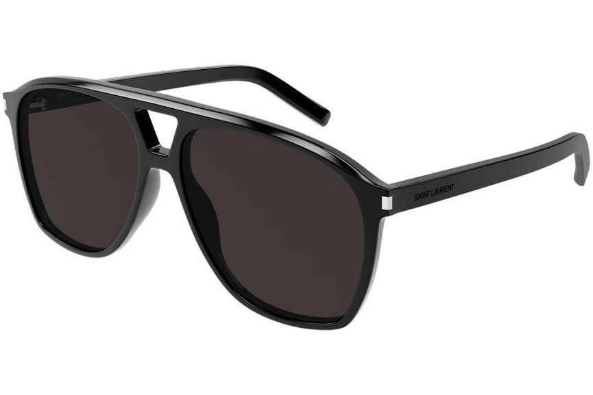 Zonnebril Saint Laurent SL596DUNE 001 Pilot Zwart