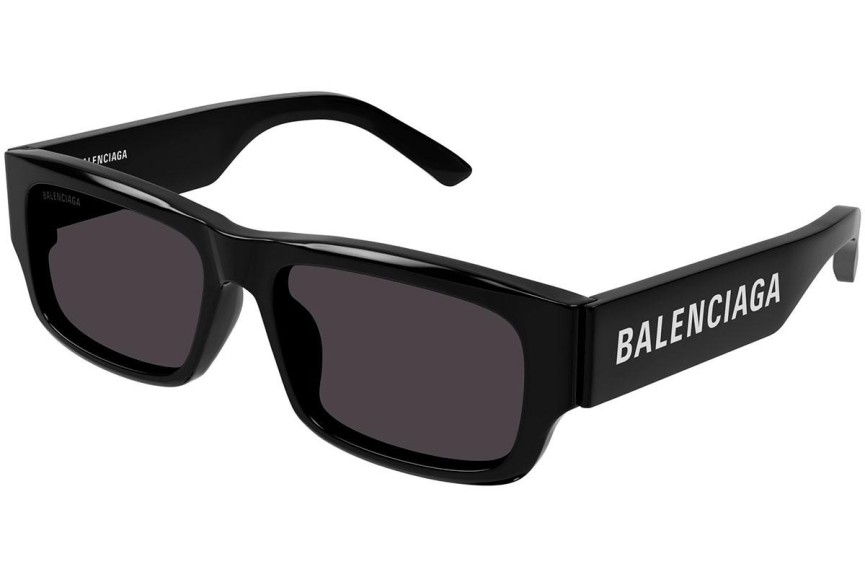 Zonnebril Balenciaga BB0261SA 001 Rechthoekige Zwart