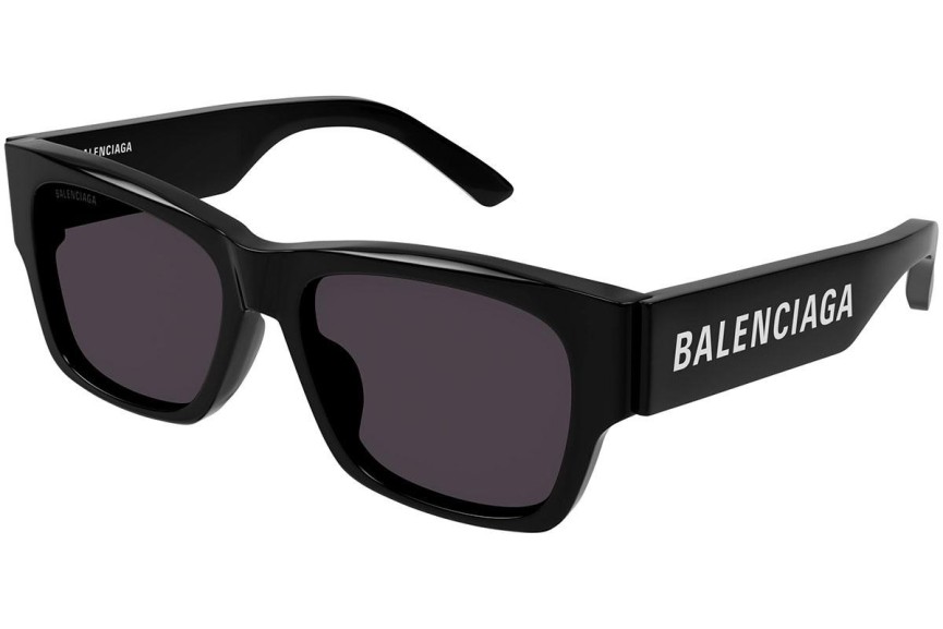 Zonnebril Balenciaga BB0262SA 001 Rechthoekige Zwart