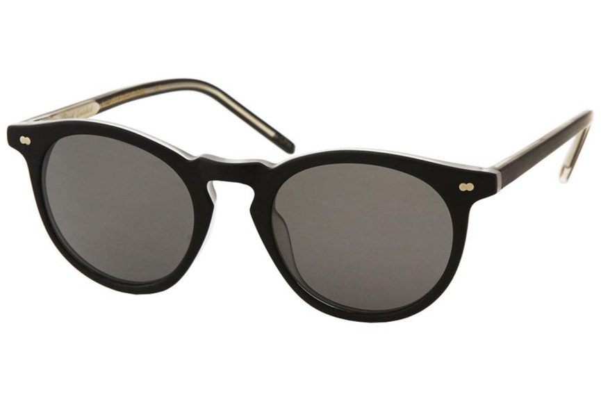 Zonnebril Christopher Cloos Paloma Coal Polarized Ronde Zwart