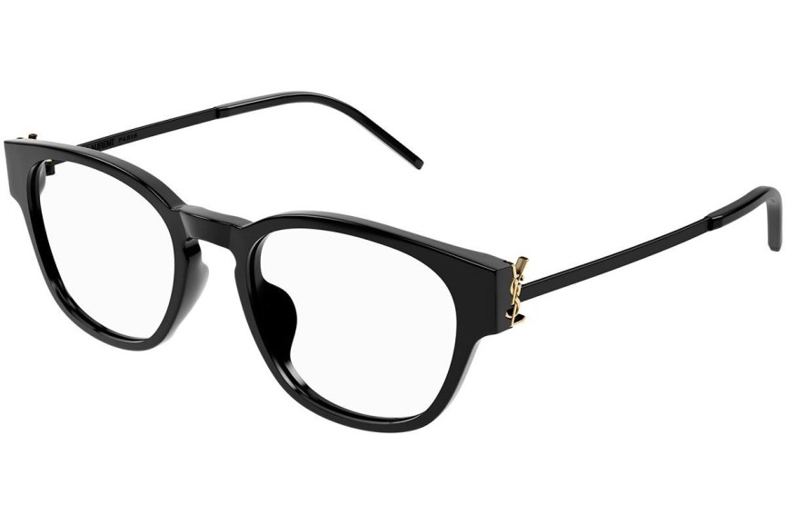 Brillen Saint Laurent SLM48O_D/F 001 Ronde Zwart