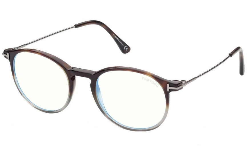 Brillen Tom Ford FT5759-B 056 Ronde Havana