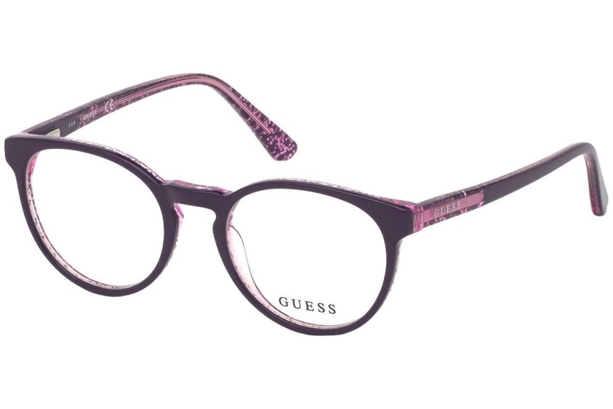 Brillen Guess GU9182 083 Ronde Paars