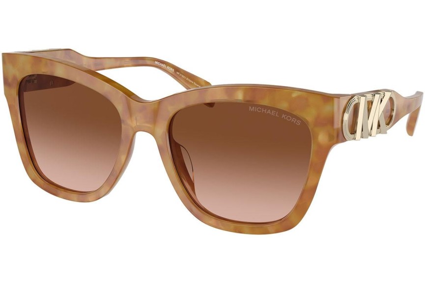 Zonnebril Michael Kors Empire Square MK2182U 32883B Cat Eye Bruin