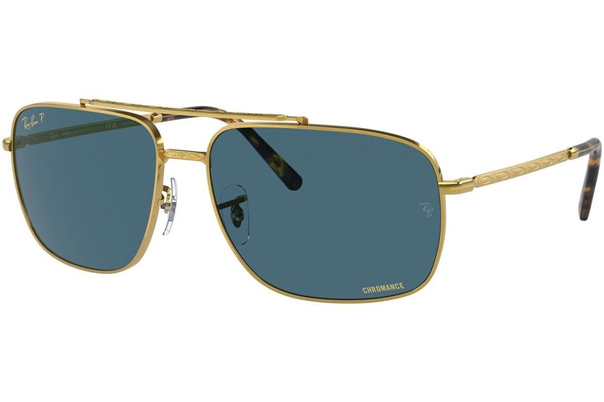 Zonnebril Ray-Ban RB3796 9196S2 Polarized Pilot Goud