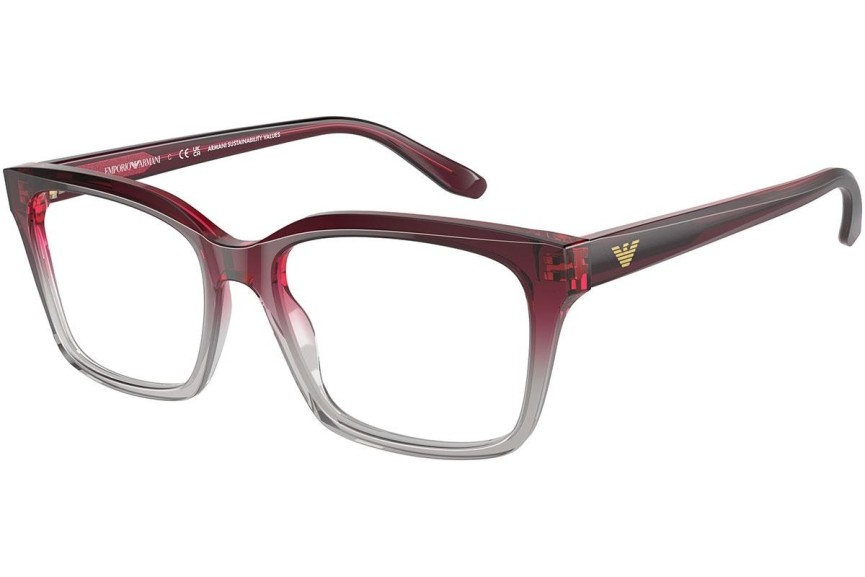 Brillen Emporio Armani EA3219 5990 Vierkant Rood