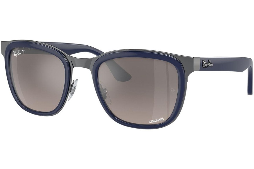 Zonnebril Ray-Ban Clyde RB3709 004/5J Polarized Vierkant Grijs