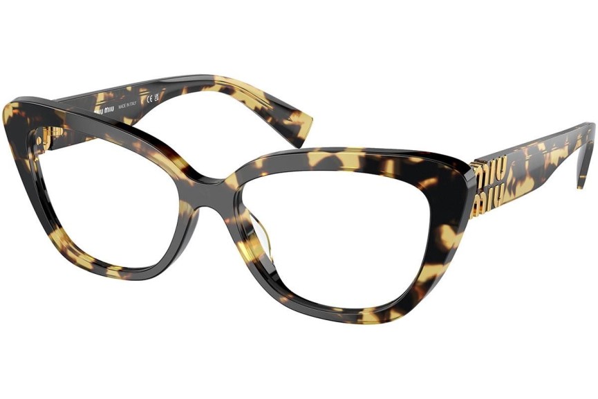 Brillen Miu Miu MU05VV 7S01O1 Cat Eye Havana