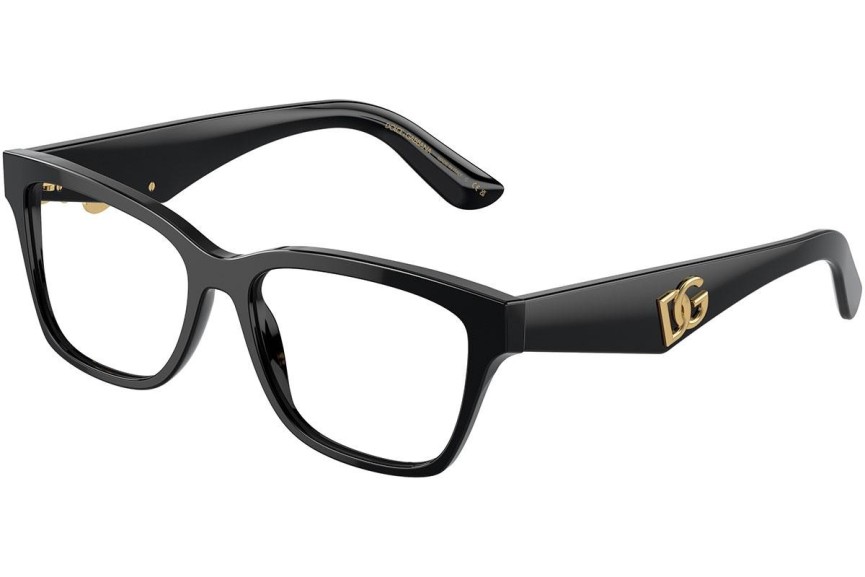 Brillen Dolce & Gabbana DG3370 501 Rechthoekige Zwart