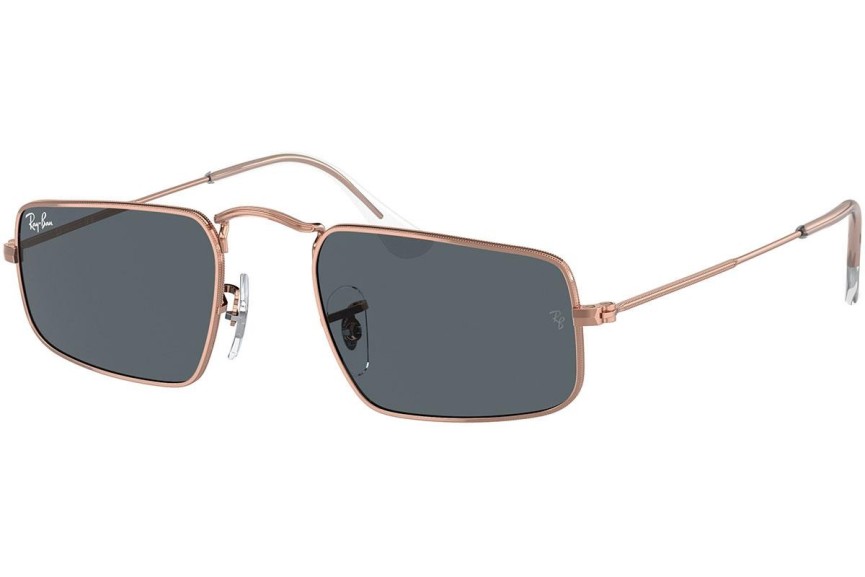 Zonnebril Ray-Ban Julie RB3957 9202R5 Rechthoekige Bruin