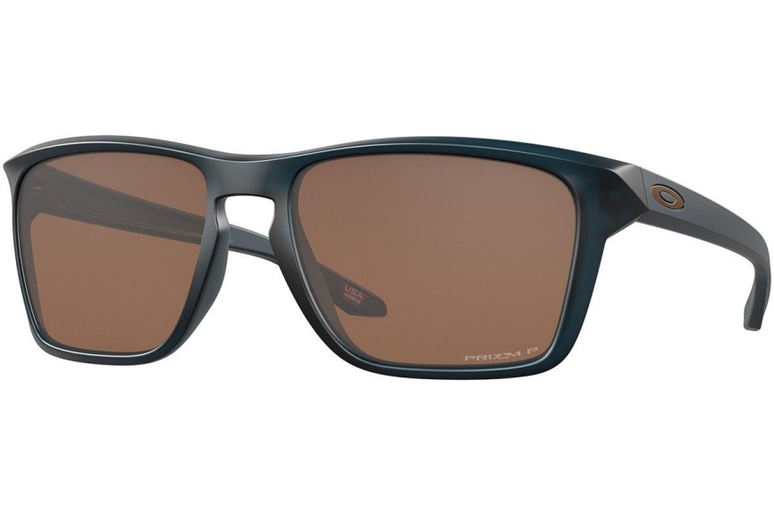 Zonnebril Oakley Sylas OO9448-35 Polarized Rechthoekige Bruin