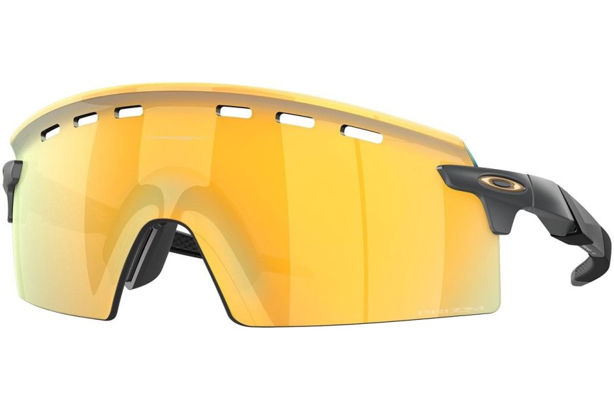 Zonnebril Oakley Encoder Strike Vented OO9235-06 Panorama | Shield Zwart