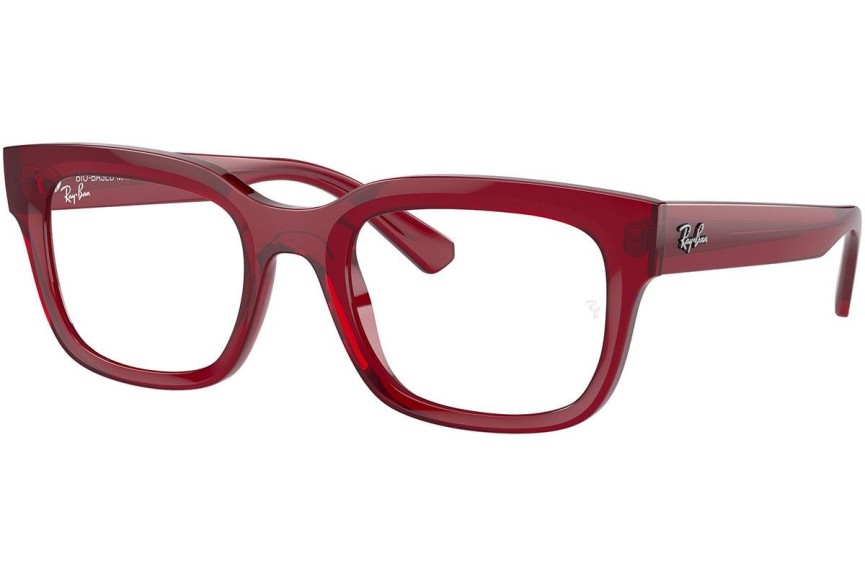 Brillen Ray-Ban Chad RX7217 8265 Vierkant Rood