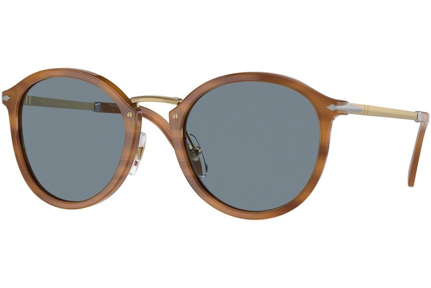 Zonnebril Persol PO3309S 960/56 Ronde Bruin