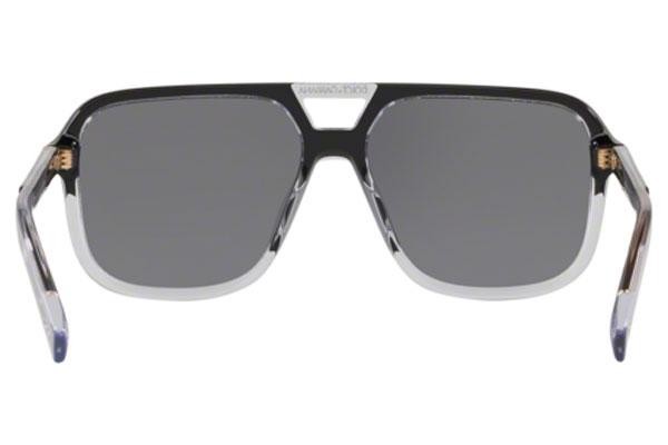 Zonnebril Dolce & Gabbana DG4354 501/81 Polarized Pilot Zwart