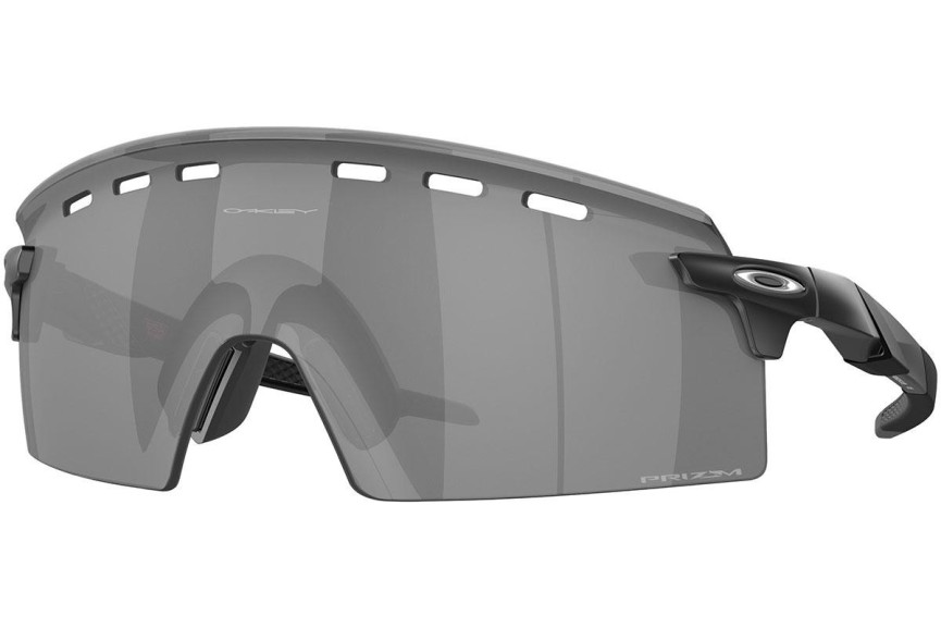 Zonnebril Oakley Encoder Strike Vented OO9235-01 Panorama | Shield Zwart