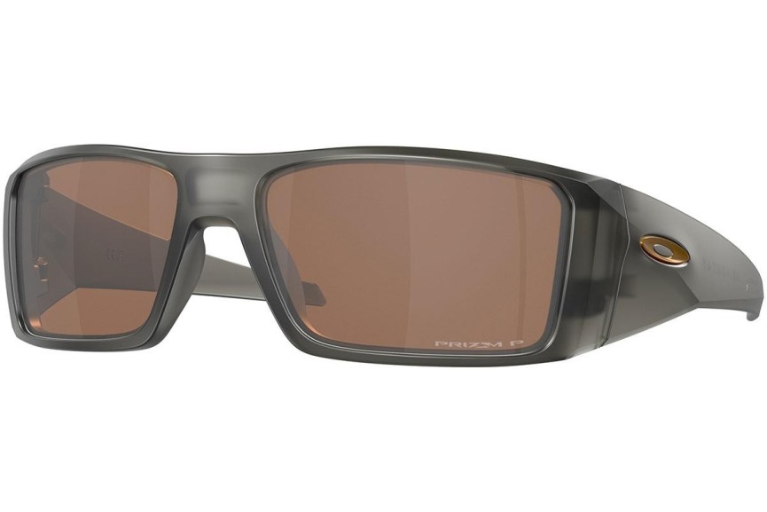 Zonnebril Oakley Heliostat OO9231-04 Polarized Rechthoekige Grijs