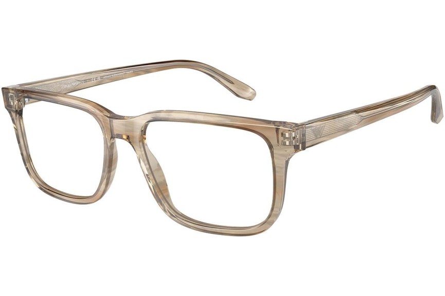 Brillen Emporio Armani EA3218 5099 Vierkant Bruin