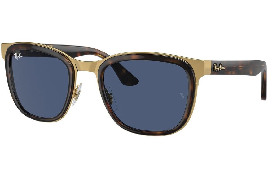 Zonnebril Ray-Ban Clyde RB3709 001/80 Vierkant Havana