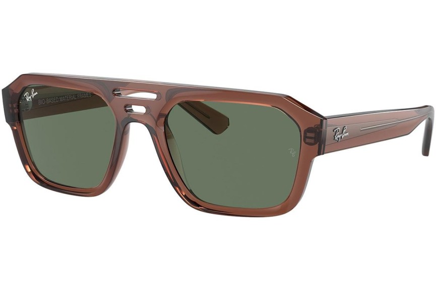 Zonnebril Ray-Ban Corrigan RB4397 667882 Flat Top Bruin