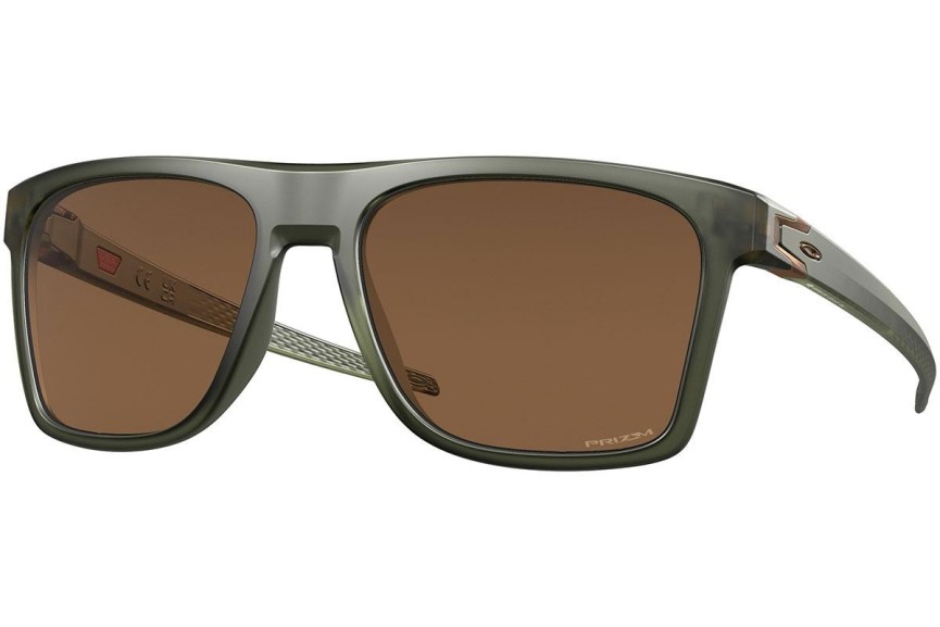 Zonnebril Oakley Leffingwell OO9100-11 Vierkant Grijs