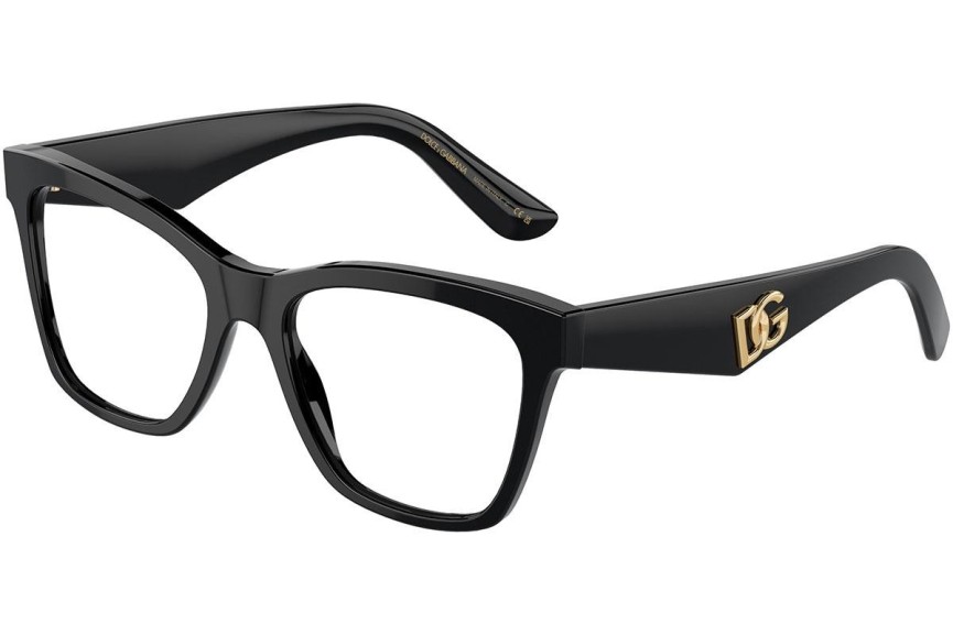 Brillen Dolce & Gabbana DG3374 501 Vierkant Zwart