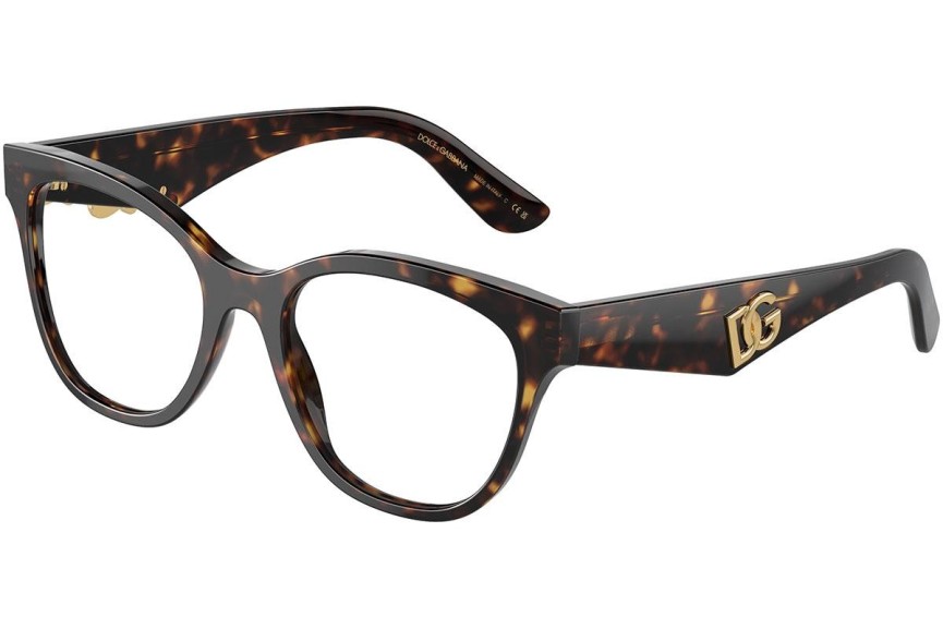 Brillen Dolce & Gabbana DG3371 502 Ronde Havana