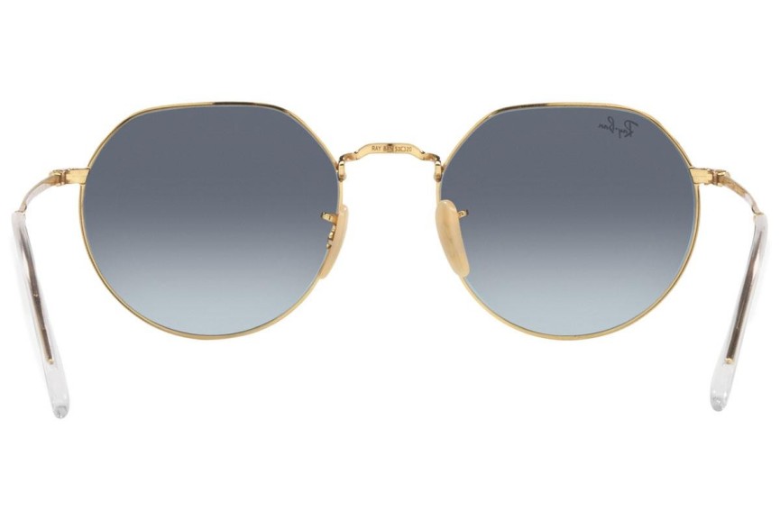 Zonnebril Ray-Ban Jack RB3565 001/86 Ronde Goud