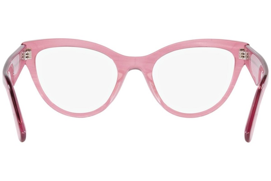 Brillen Dolce & Gabbana DG3372 3405 Cat Eye Roze