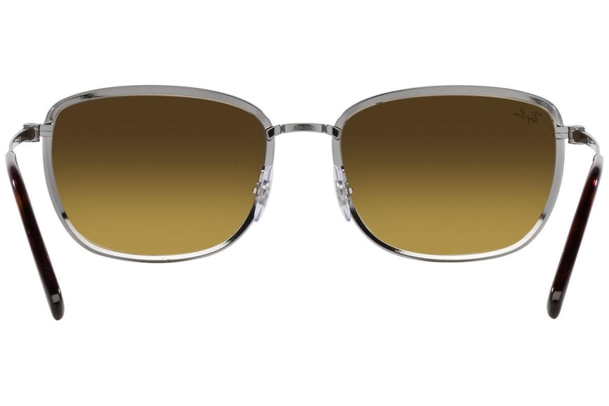 Zonnebril Ray-Ban RB3705 916785 Rechthoekige Zilver