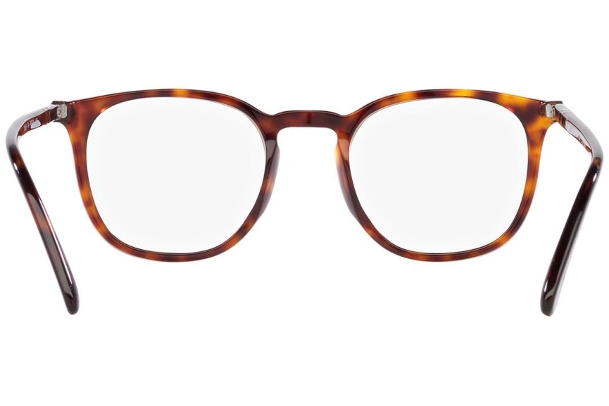 Brillen Persol PO3318V 24 Ronde Havana