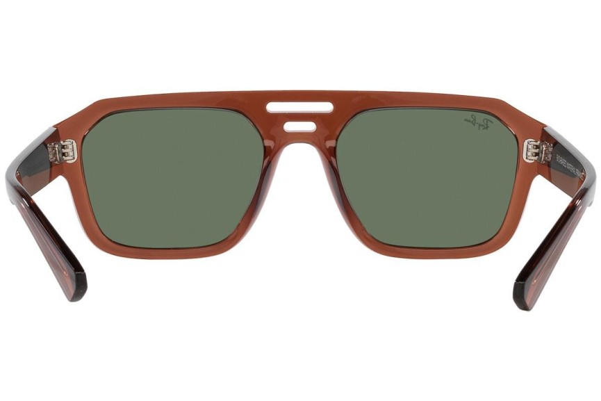 Zonnebril Ray-Ban Corrigan RB4397 667882 Flat Top Bruin