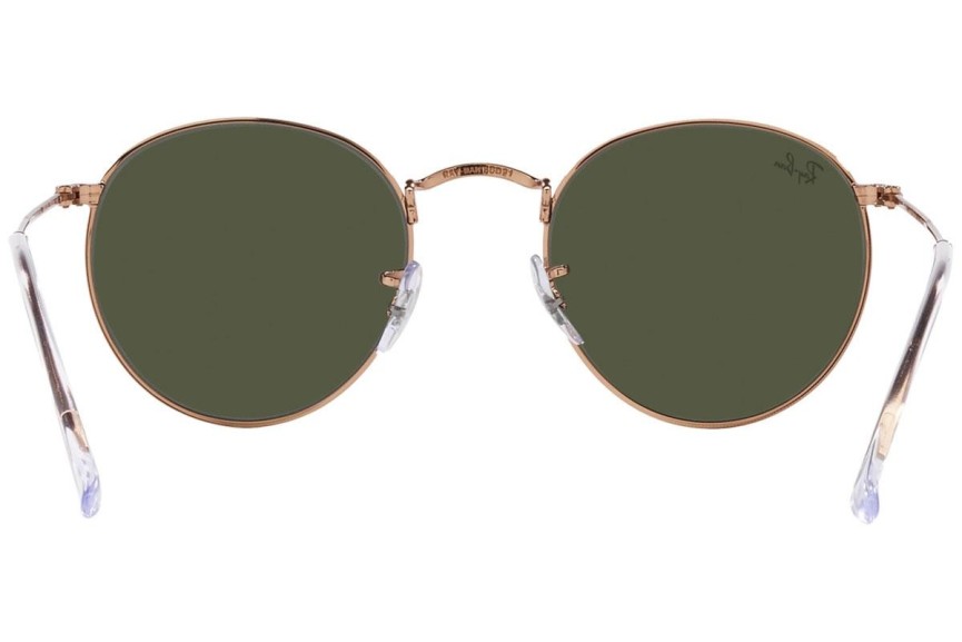 Zonnebril Ray-Ban Round Metal RB3447 920231 Ronde Bruin