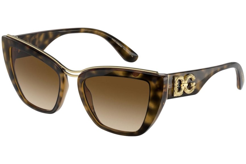 Zonnebril Dolce & Gabbana DG6144 502/13 Cat Eye Havana