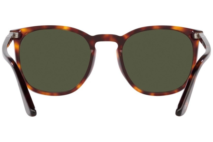 Zonnebril Persol PO3316S 24/31 Vierkant Havana