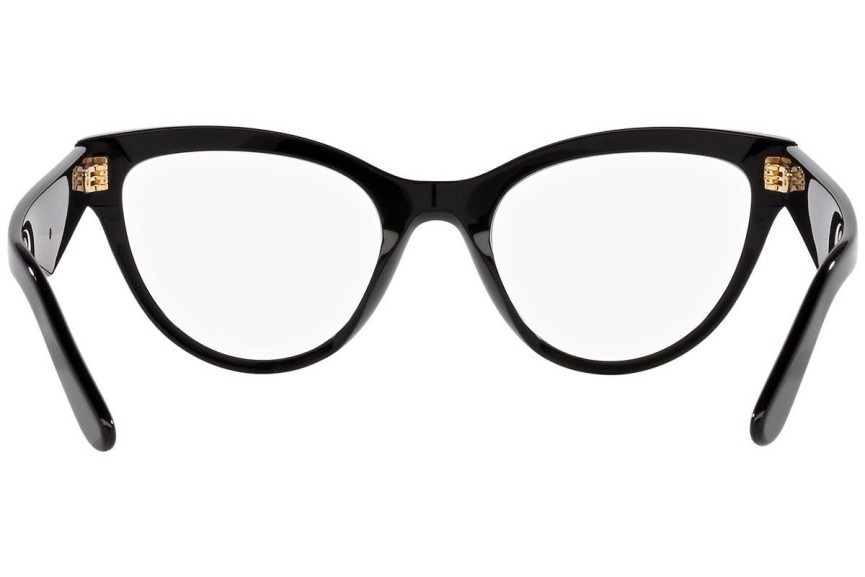 Brillen Dolce & Gabbana DG3372 501 Cat Eye Zwart