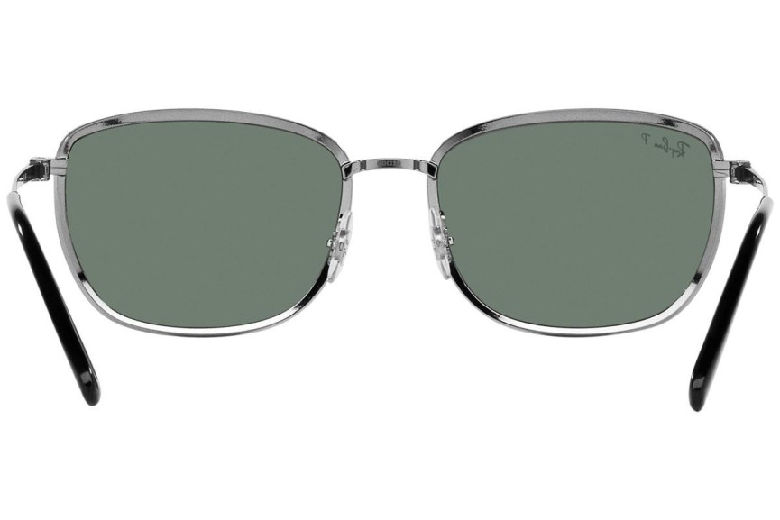 Zonnebril Ray-Ban RB3705 004/O9 Rechthoekige Zilver